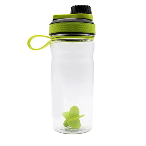 Plastic waterfles met schudbal